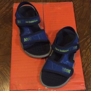 New Balance boys sandals, size 10